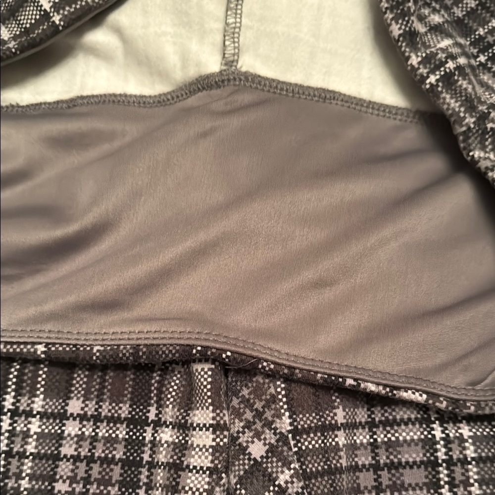 Intro Love the Fit Plaid Gray, Black & White Pants - Picture 3 of 5